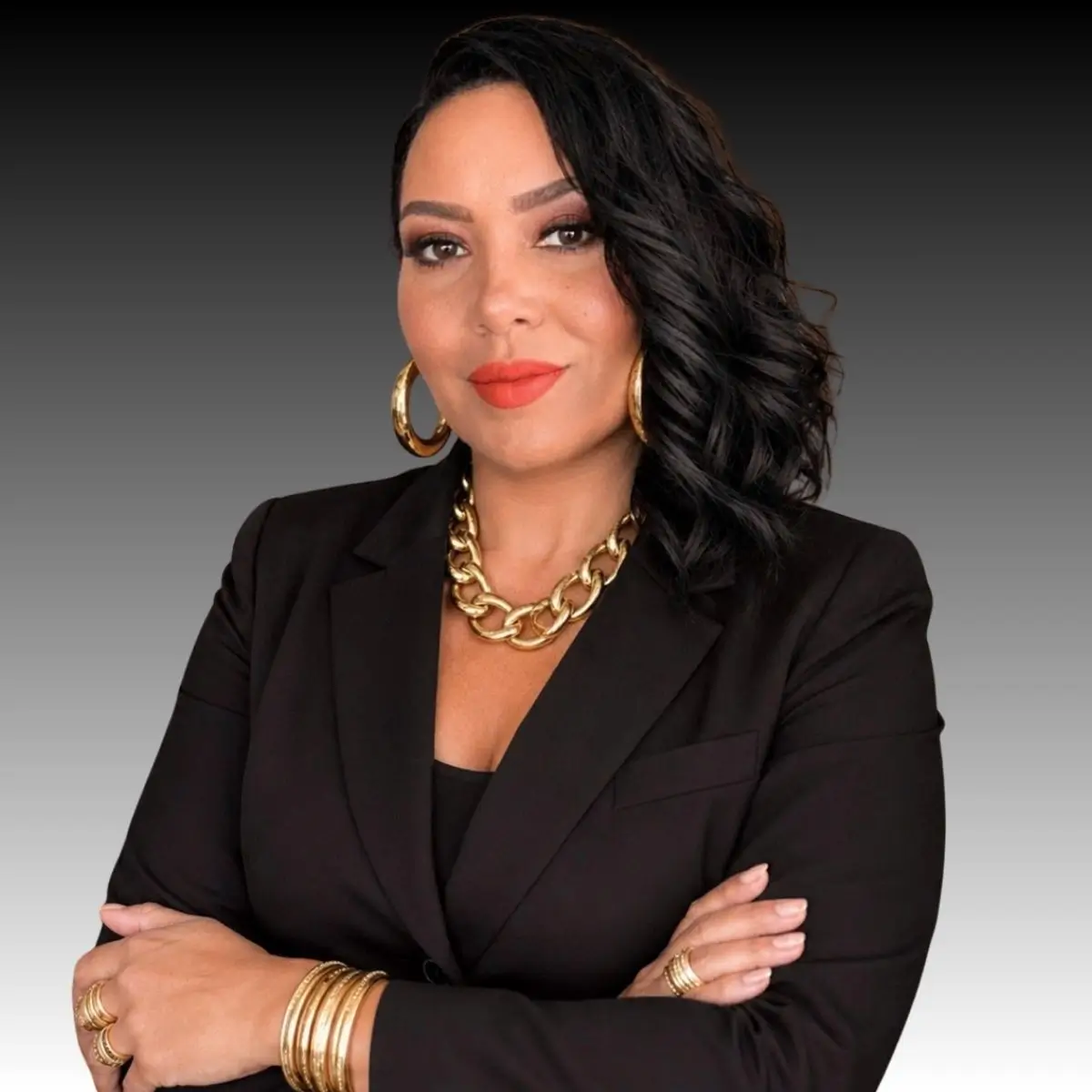 Leah Carter encouraging women to start a business using AI and turn their skills into income, confidence, and wealth.
